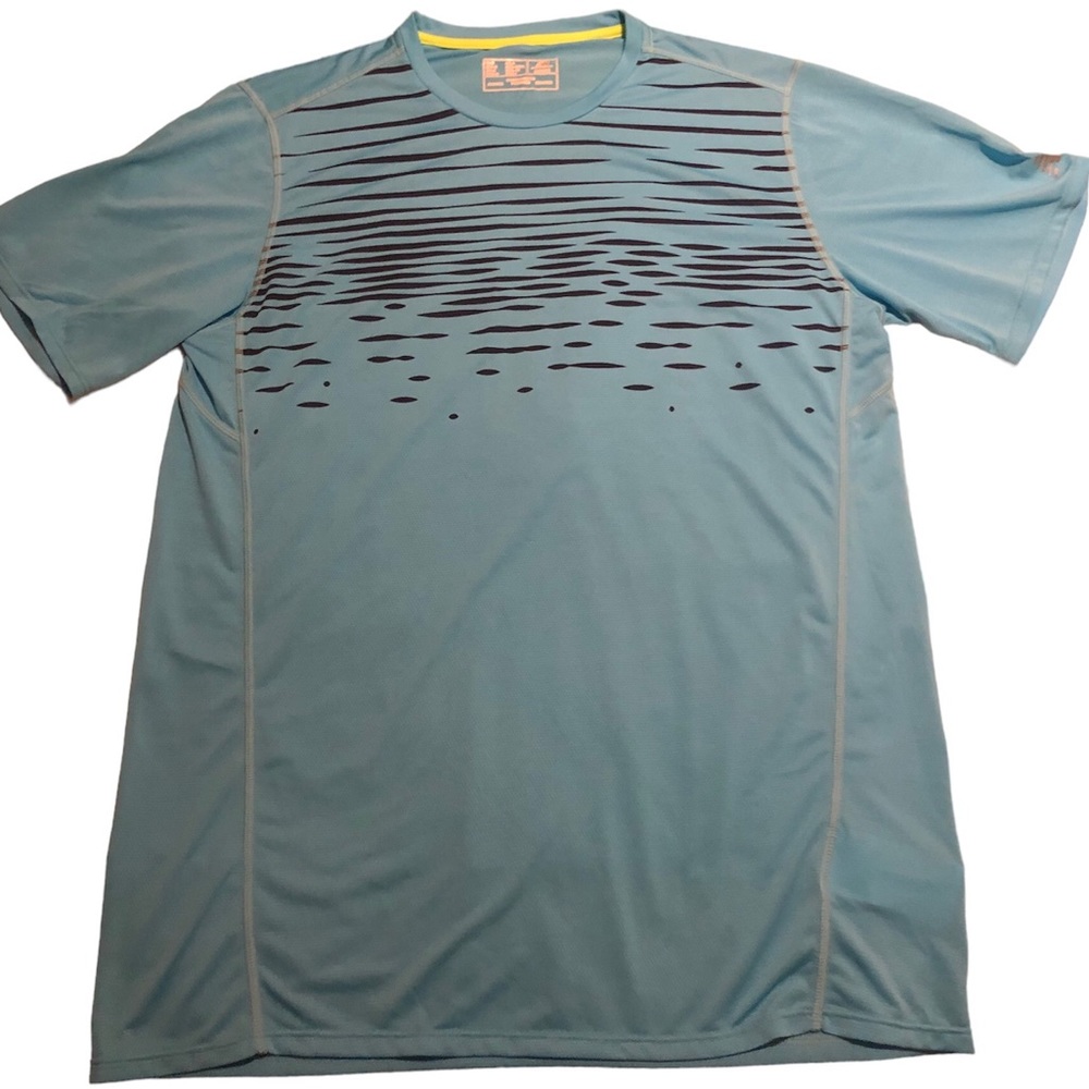 ⭐️3 for $25 / New Balance | Accelerate SS Print Tee LIGHT BLUE - Men’s M